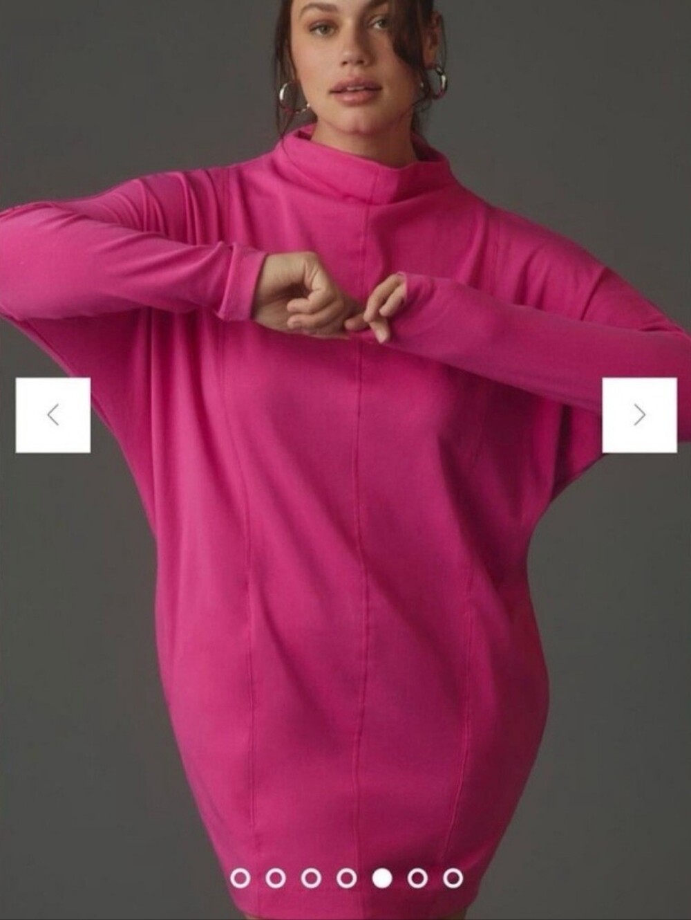Daily Practice Sweater Dress With Pockets